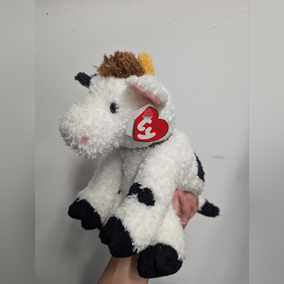 Buttermilk cow ty beanie buddy - Picture 3 of 5